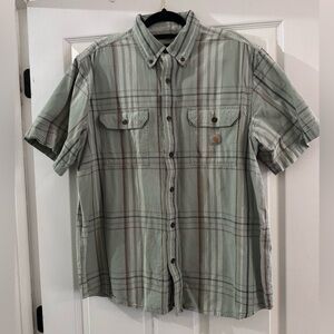 Men’s large Carhartt button down